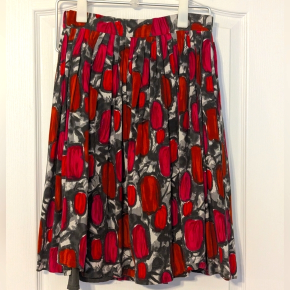 S - handmade floral skirt - Picture 1 of 9